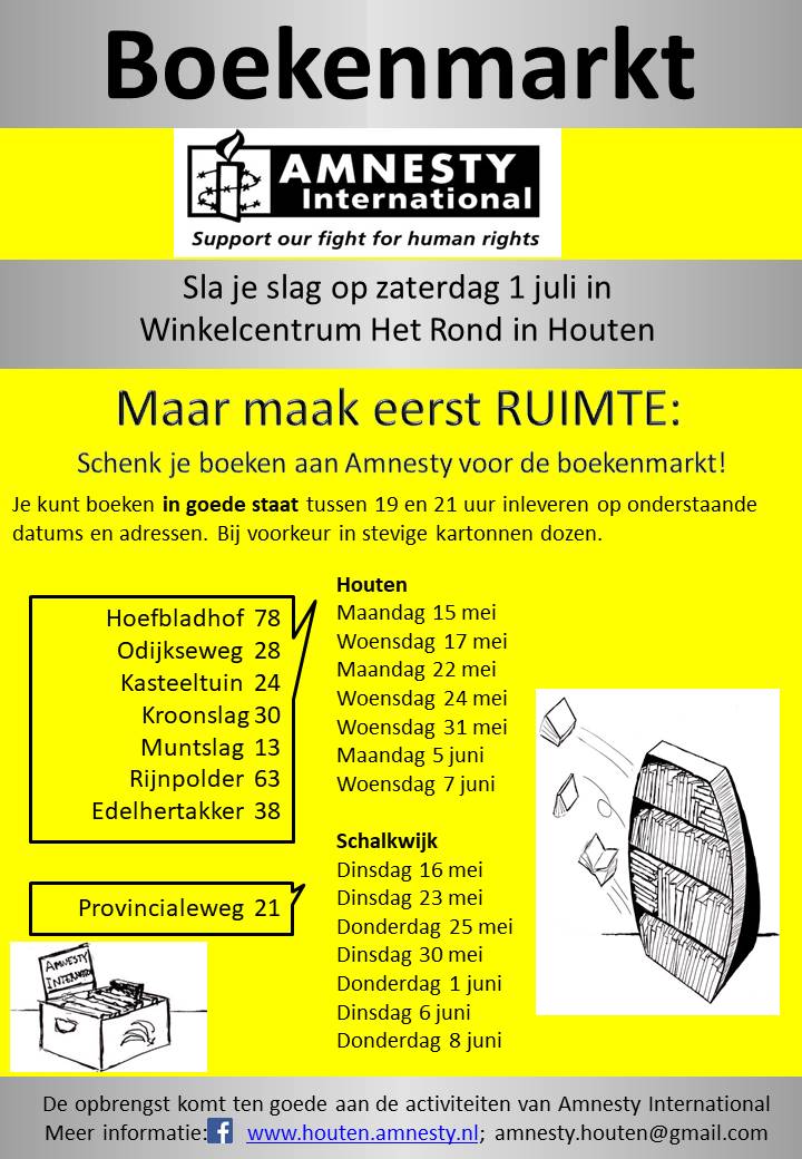 poster boekenmarkt 2023 kleur