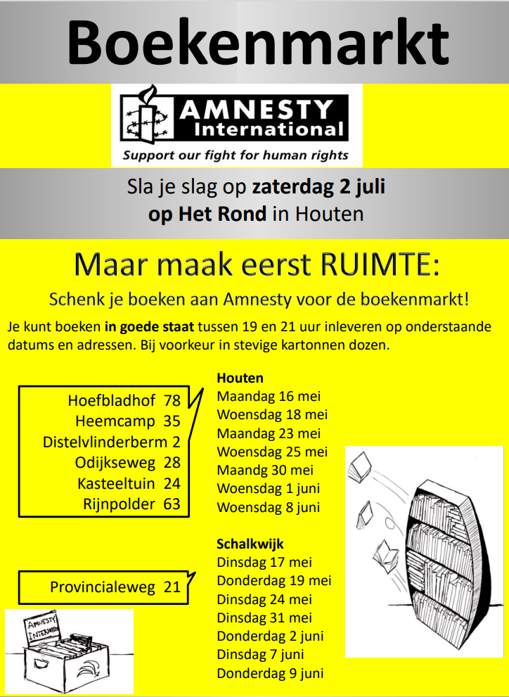 Poster boekenmarkt 2022